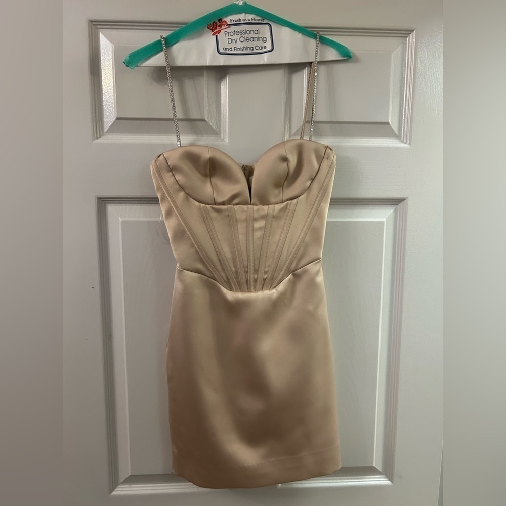 House of CB Cordelia Crystal Mini Corset Dress - Picture 10 of 12